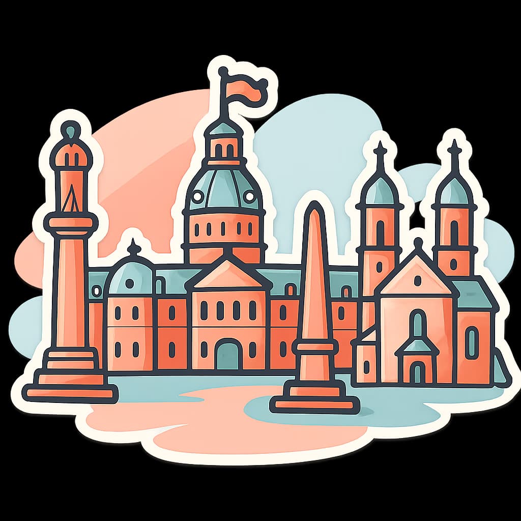 Blick über die Fächerstadt Karlsruhe mit dem charakteristischen Schloss und der strahlenförmigen Stadtanlage